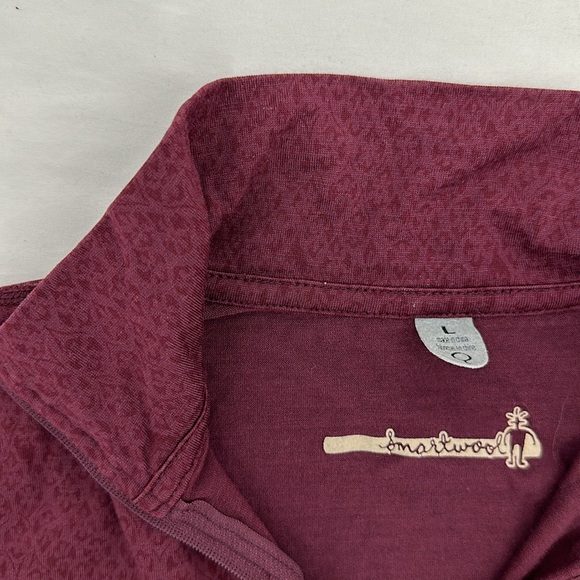 Smartwool Merino Wool Baselayer 1/4-Zip Top - Picture 6 of 7